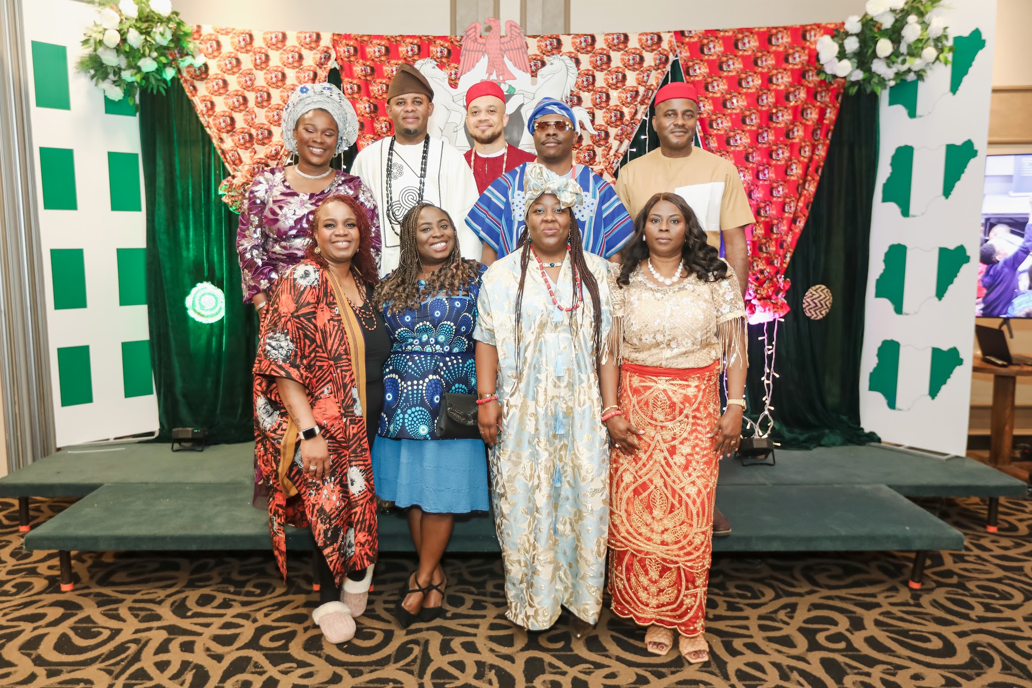 Store shelves stocked with international foods